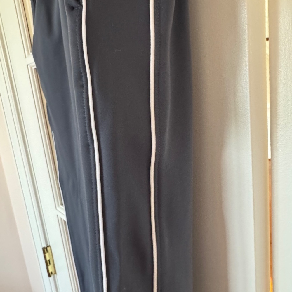 Athleta Venice High Rise Track Stripe Jogger, Granite Blue, XS Tall - Picture 3 of 4